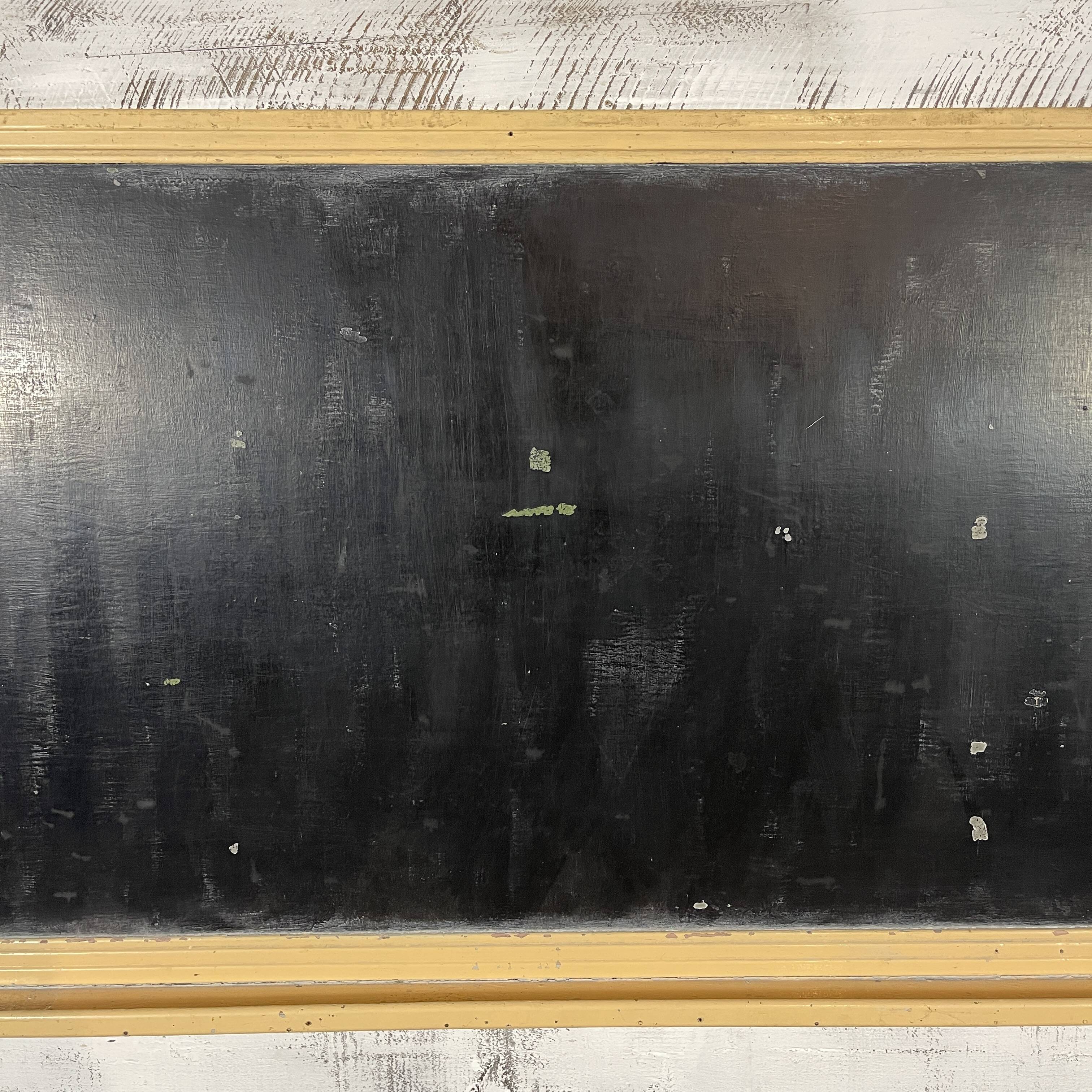 School wall blackboard