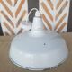 Industrial bowl suspension in enamelled sheet metal