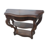 Console at the end of the XIX century Walnut