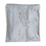 Ancient drapery embroidered with Venice days