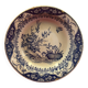 Plat creux  Creil et Montereau, Yedo, idéogramme XIXème - 24,5 cm