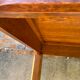Dining farm table for 8 people in solid oak with 1 drawer 1950 200x85x79cm