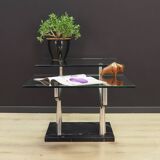 Table basse en métal, design danois, années 1990, production : Danemark