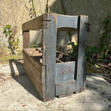 Range bouteille en bois