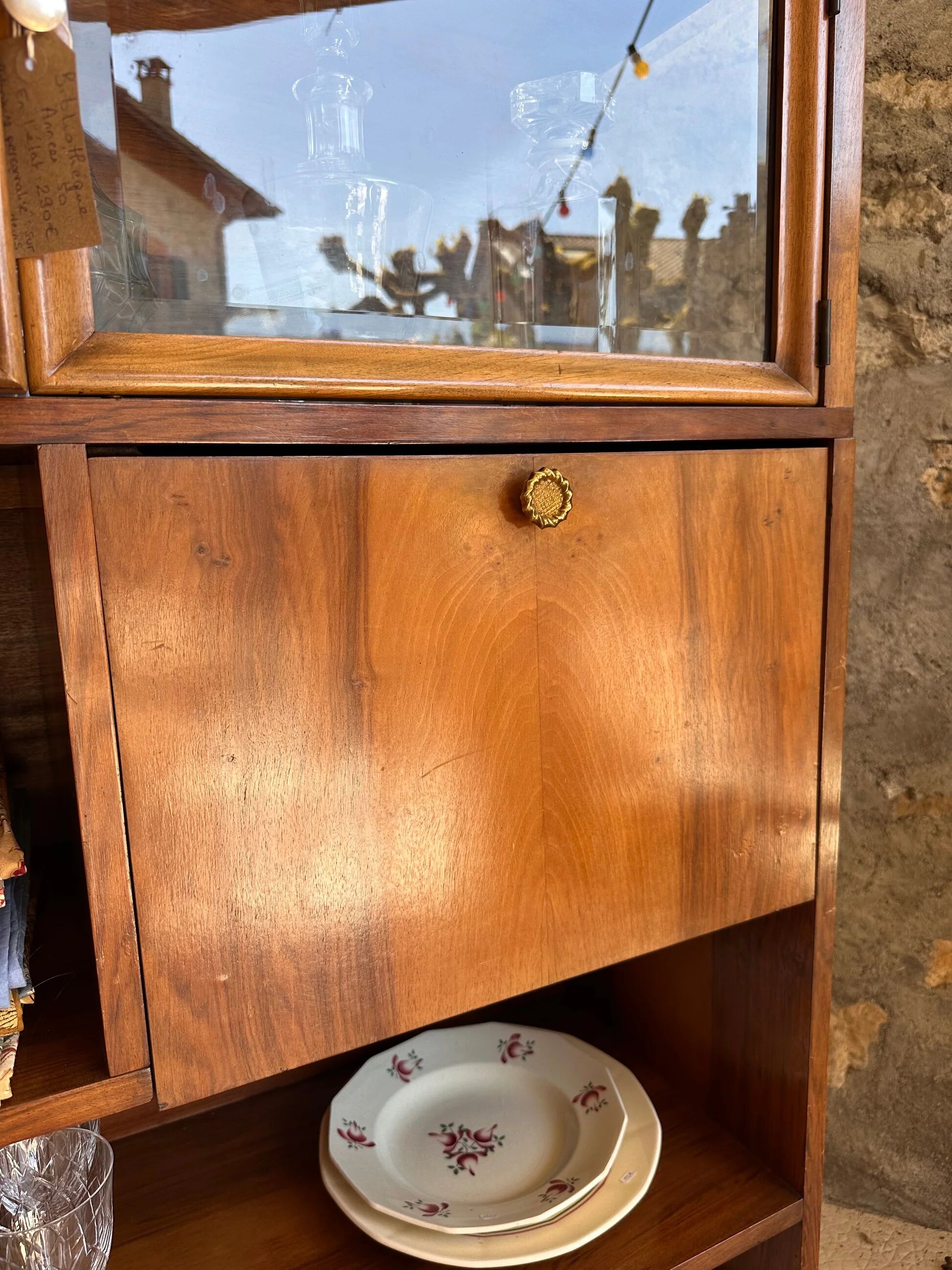 1950s display cabinet