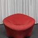 Set of 3 Space Age armchairs in the style of Pierre Paulin.