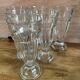 6 glass ice cream bowls