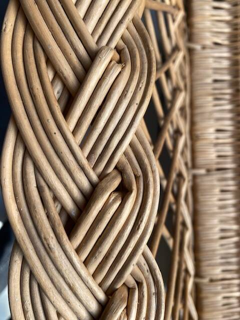 Rattan bench or play chest