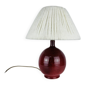Lampe boule céramique