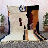 Natural handmade Berber rug 3x2 m