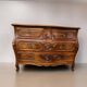 Commode Tombeau Louis XV En Noyer D’époque XVIIIème