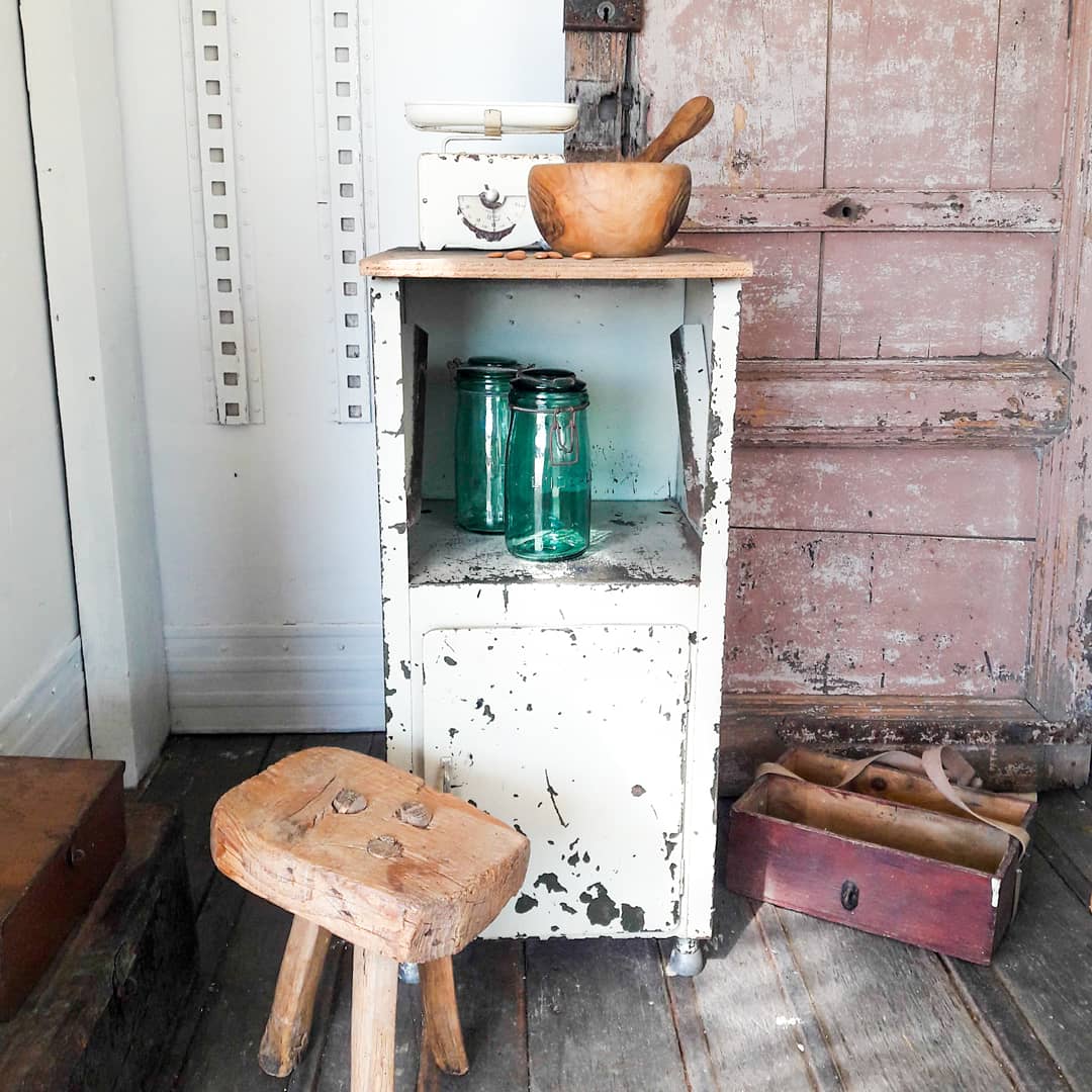 Metal craft furniture and plywood tray