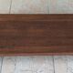 Walnut console restoration
