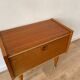 Scandinavian teak nightstand bedside table
