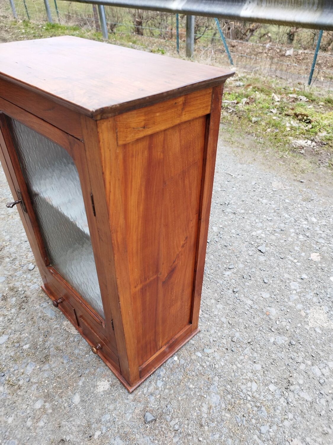 Cabinet pharmacy cabinet a drawer door