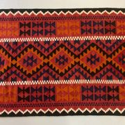 Afghan narrow Kilim Runner 384x94 cm, shabby chic, vintage decor kelim rug