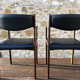 Pair of Scandinavian rosewood armchairs by SAX circa 60