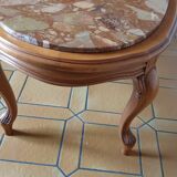 Marble coffee table pink