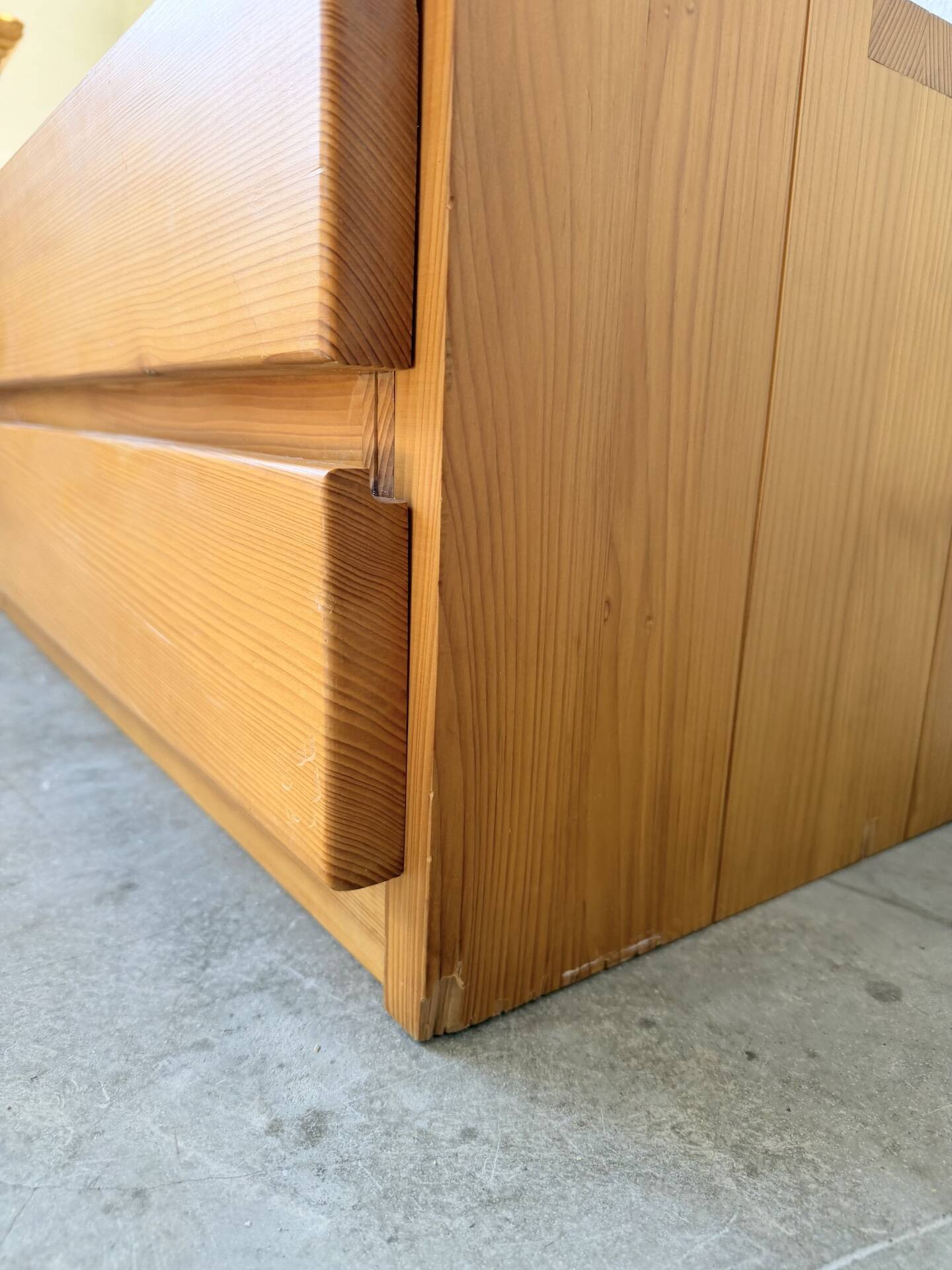 Bedside cabinet pine Maison Regain