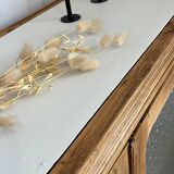 Glass sideboard