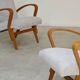 Pair of restored armchairs in large bouclette by Frantisek Jirak for Tatra 1960