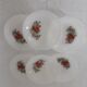 6 assiettes fruits des bois arcopal mûre fraise framboise