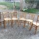 Set de six chaises Bistrot Luterma vintage