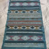 Berber carpet blue 110 x 70 cm