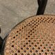 Chaise enfant Thonet cannage vintage bois noir