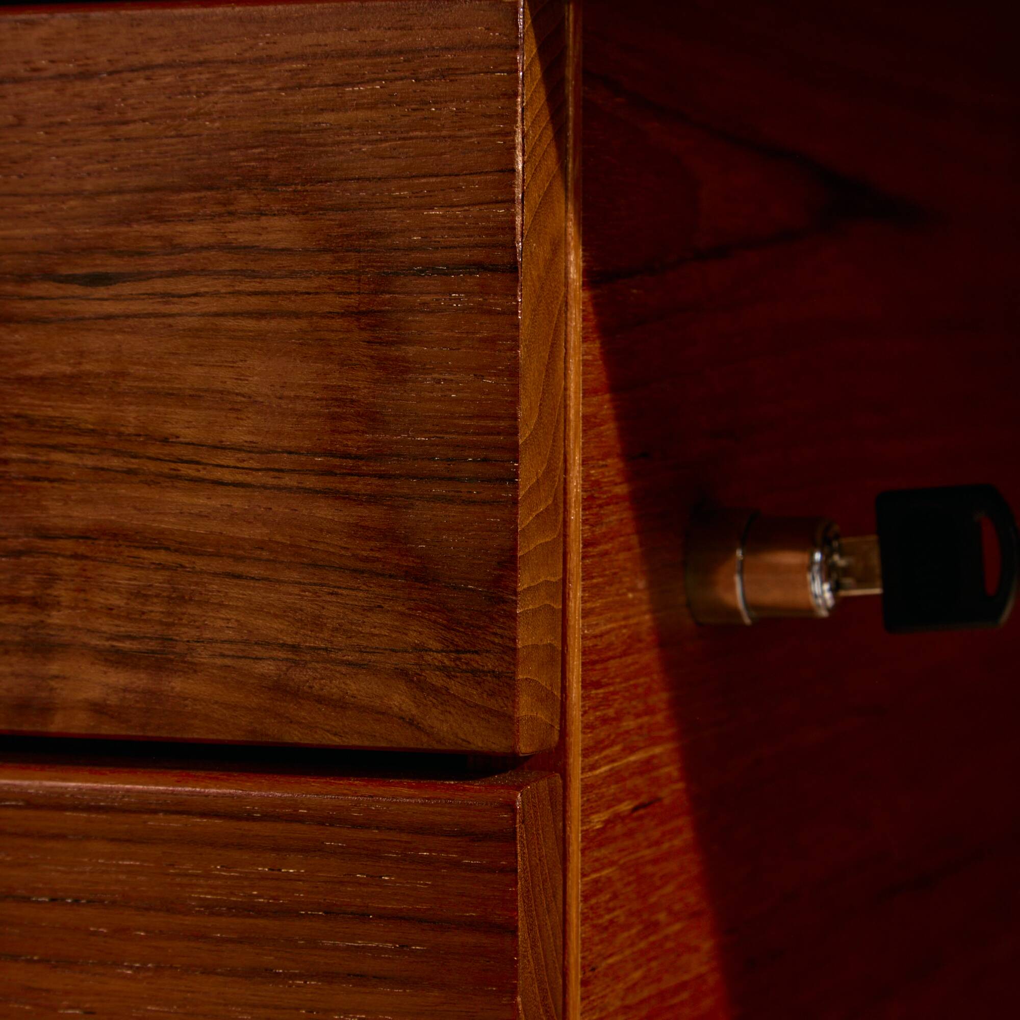 Model 33 teak desk by Christian Linneberg for Chr. Linneberg