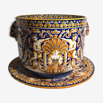 Gien 1871-1875 pot cover