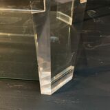 David Lange double-plated coffee table