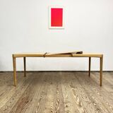 Mid-Century Modern Extendable Dining Table in Oak Wood by H.W. Klein for Bramin, 1960