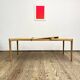 Mid-Century Modern Extendable Dining Table in Oak Wood by H.W. Klein for Bramin, 1960