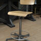 Chaise d'architecte réglable 1950