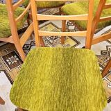Set of 8 Scandinavian chairs from the 1970s