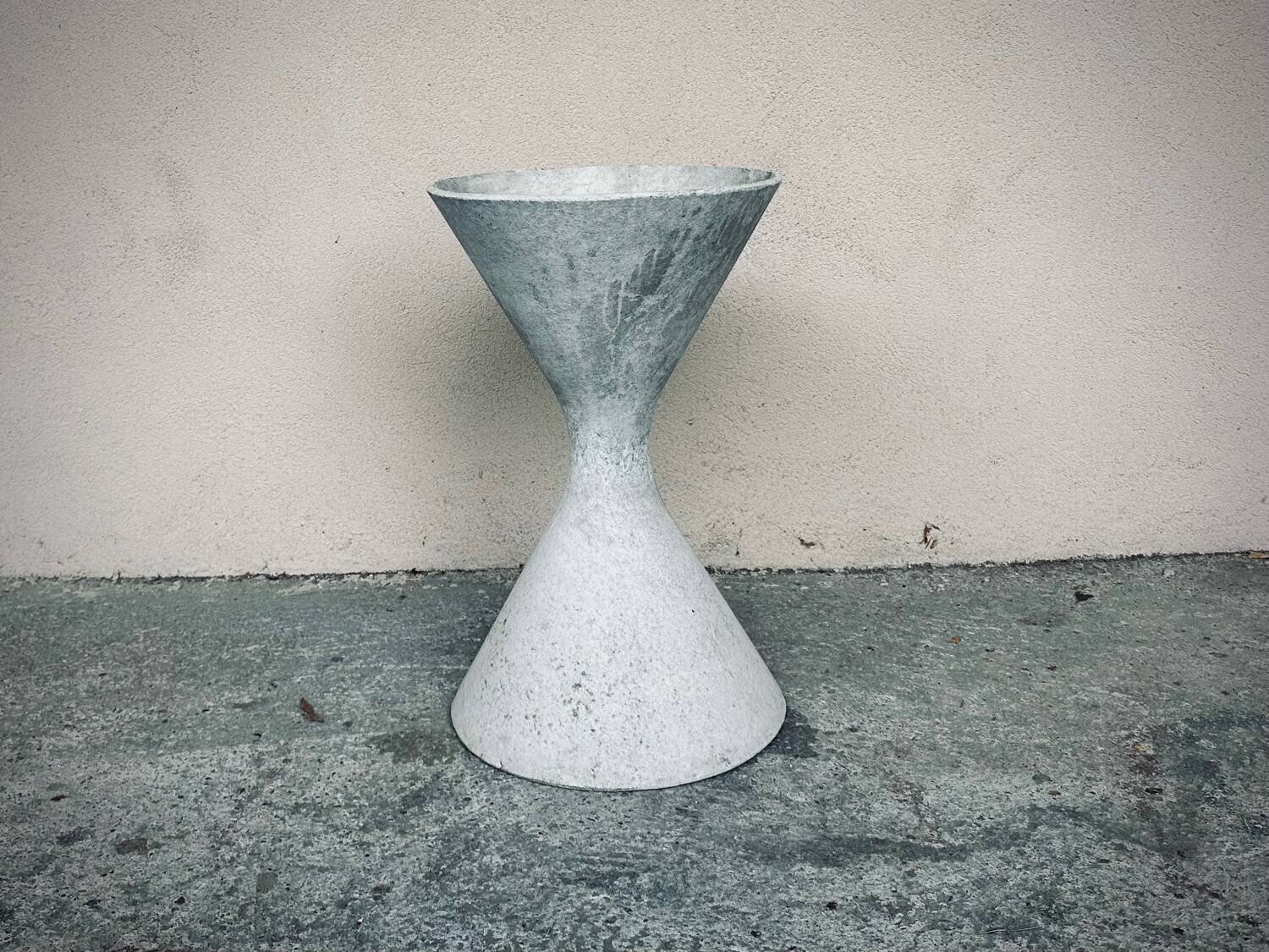Vintage Diabolo architectural planter by Anton Bee, 1950s