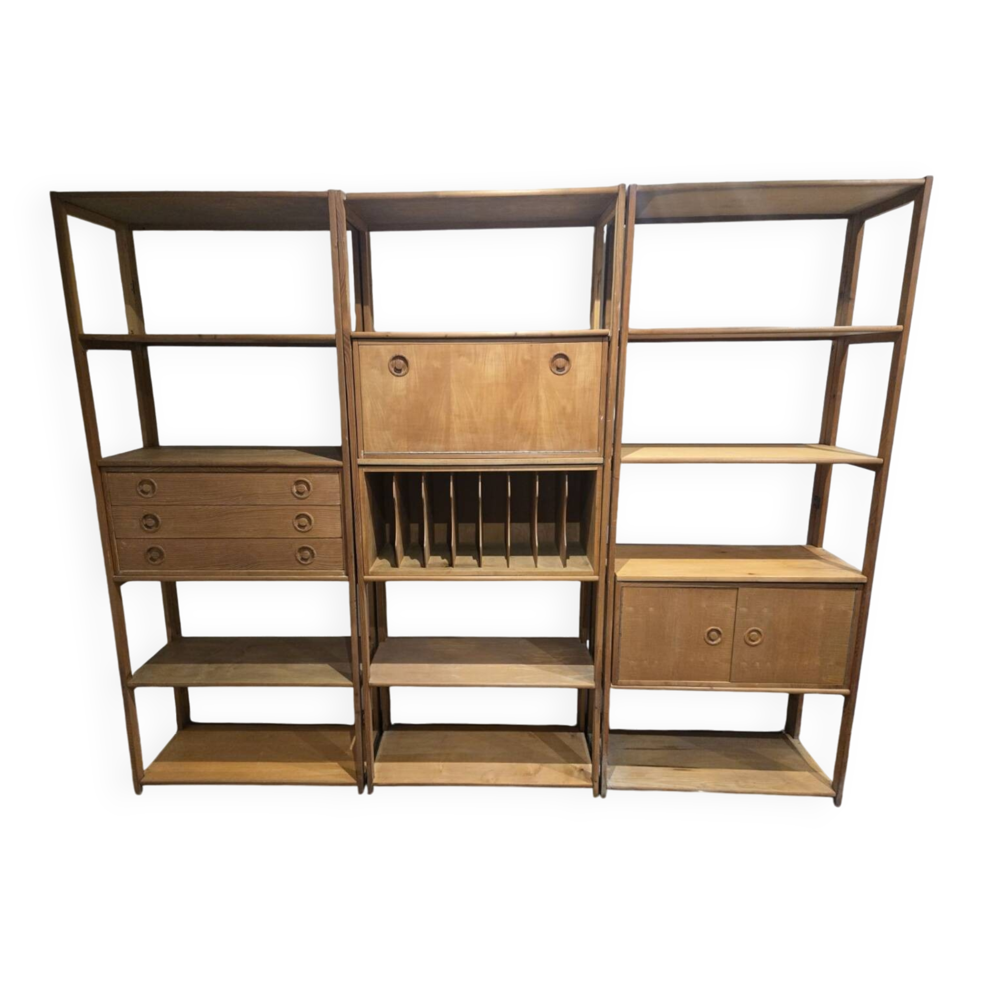 Vintage modular shelf, 1970s