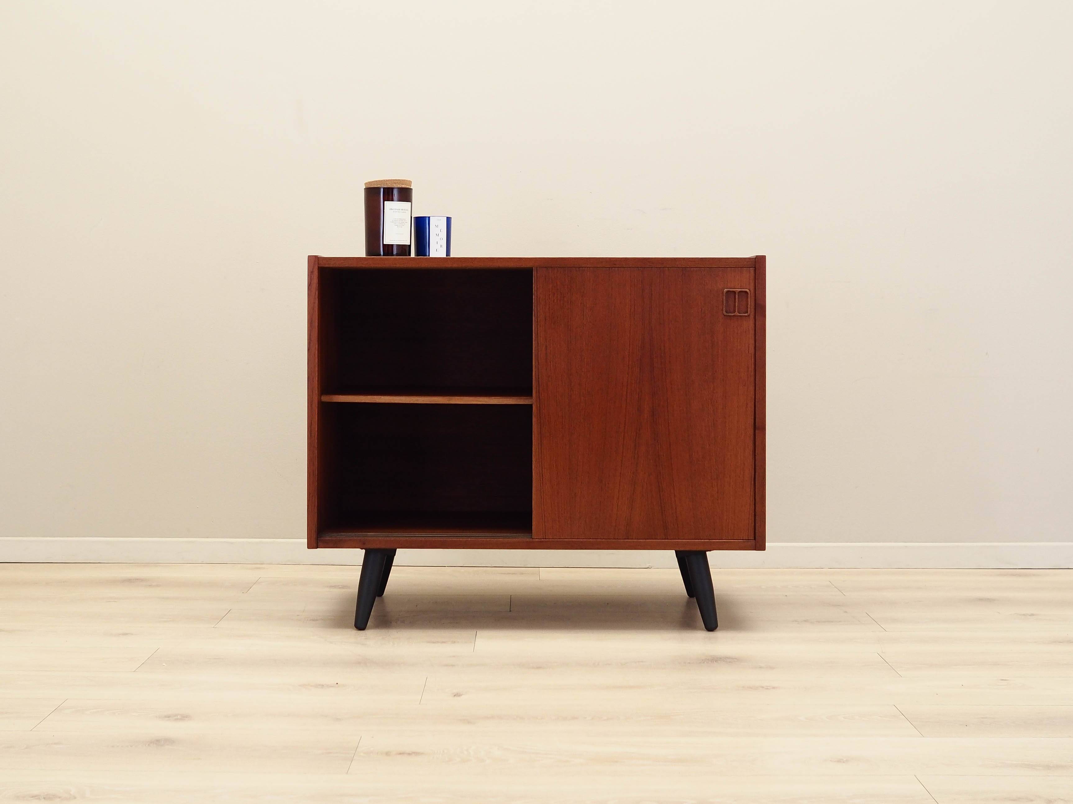 Teak cabinet, Danish design, 1970s, production: Denmark