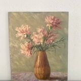 Oil on wood, early 20th century