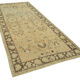 Tapis beige anatolien tissé à la main 140 cm x 328 cm