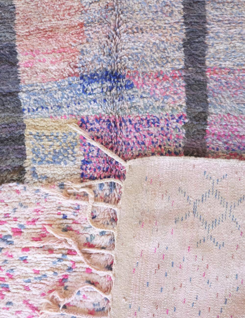 Tapis Berbère aux couleurs pastel - 284 x 172 cm