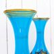 Pair of Baccarat Napoleon III opaline vases