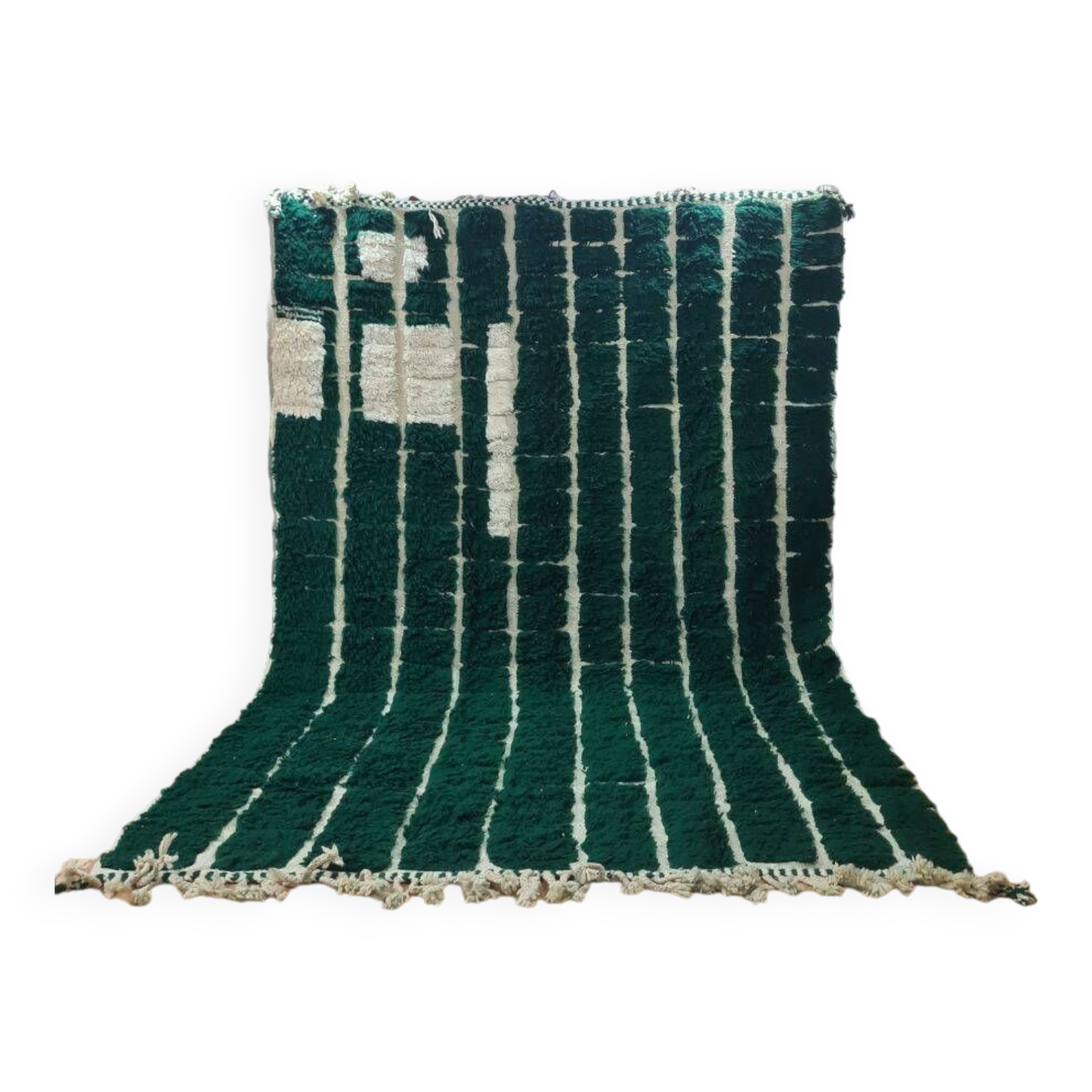 Handmade wool Berber rug 300X200 cm