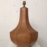 Terracotta baluster lamp 1950