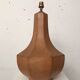 Terracotta baluster lamp 1950