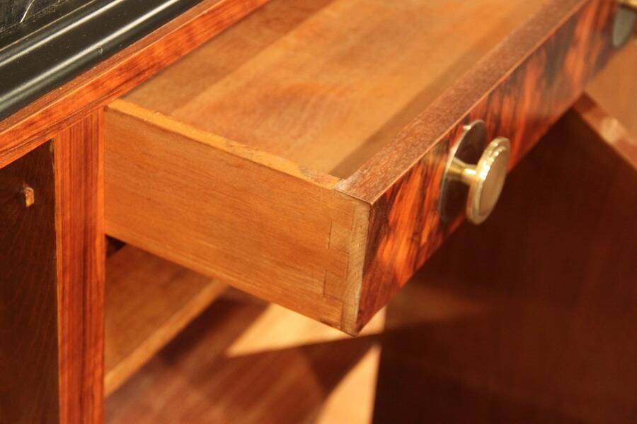 1930s art deco style walnut sideboard