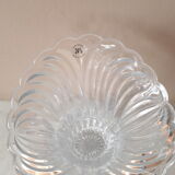 Crystal vase flared shape