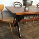 Farm table 2.5 m, in pines 1950