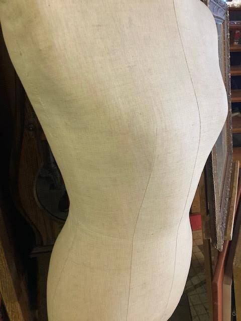 Old female mannequin